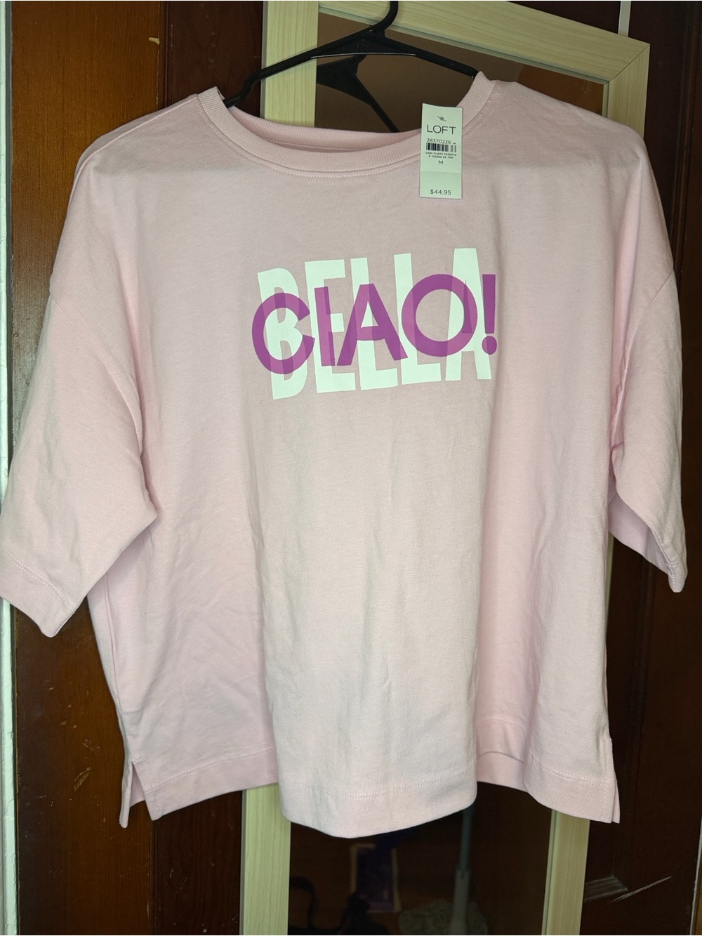 NWT Loft “Ciao Bella” Women’s Graphic Tee